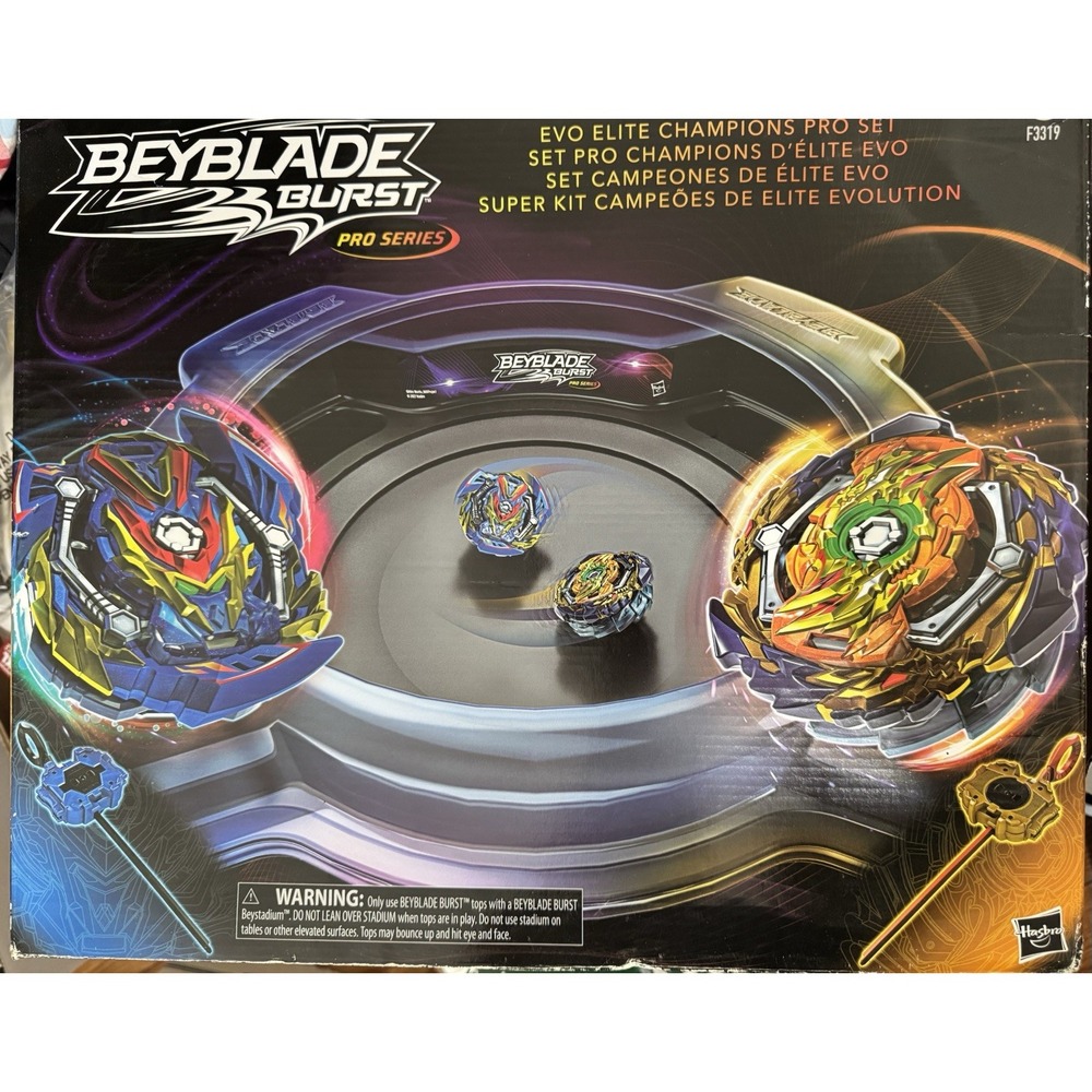 Beyblade Burst Pro Series Evo Elite Champions Pro Set F3319 Stadium Battle Kit
